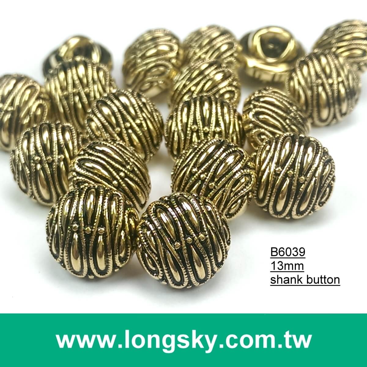 small gold buttons