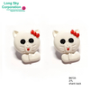 (B6725) 27L Novelty decorative cat button for crafts