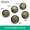 (#B6062/15mm, 21mm) 2016 fashion 2 piece assembled abs button for stylish wear