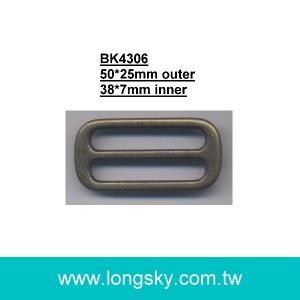 metal slider for belt or strap (BK4306/38mm)