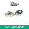 (#B3104/20L, 24L, 28L) plastic oval shank button for doll eye