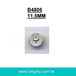 (#B4805) fancy designer small shank type plastic silver button for ladies suits