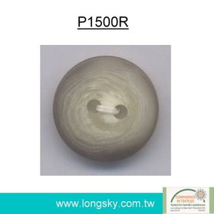 Popular Rod Polyester Resin Button for Clothes (P1500R)