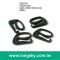 (#PA27910/9.5mm inner) plastic e shape hook buckle for lingerie strap
