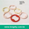 (#PA27814/14mm inner) plastic 8-ring with jaggy inner nursing bras strap slider