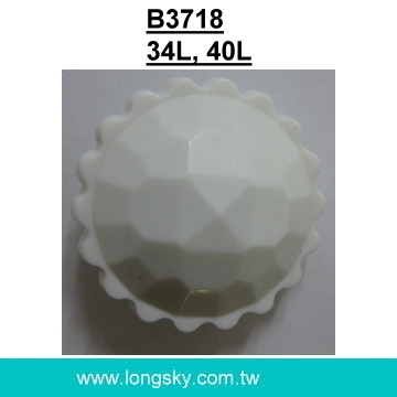 (#B3718/34L,40L) sunflower button with shank for lady coats