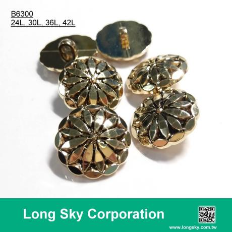 (#B6300/24L, 30L, 36L, 42L) 2017 best plated nickel free antique gold shank button for trousers