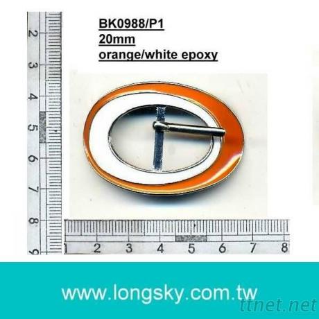 Oval Buckle for shoes (#BK0988/20mm inner)