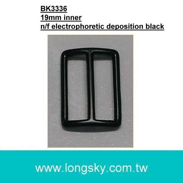 (#BK3336) 19mm curved belt buckle for tie