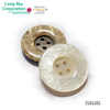 (#P2615R2) fashion lady coat button with glitter inside 