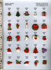 (B74-2-1) Cute Christmas craft buttons for children's wear, kids cap and holiday cards